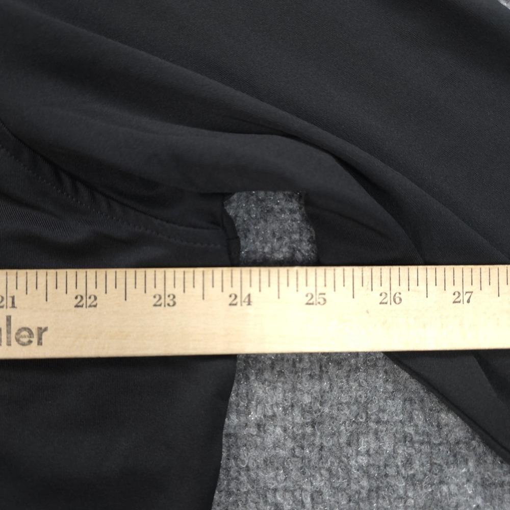 Range Shirt Mens Medium Black 1/4 Zip Performance Golf Pullover Stretch NEW - Picture 8 of 11